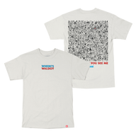 Where's Waldo Search T-Shirt - Vintage White - S