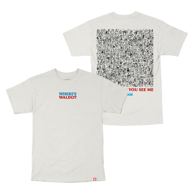 Where's Waldo Search T-Shirt - Vintage White