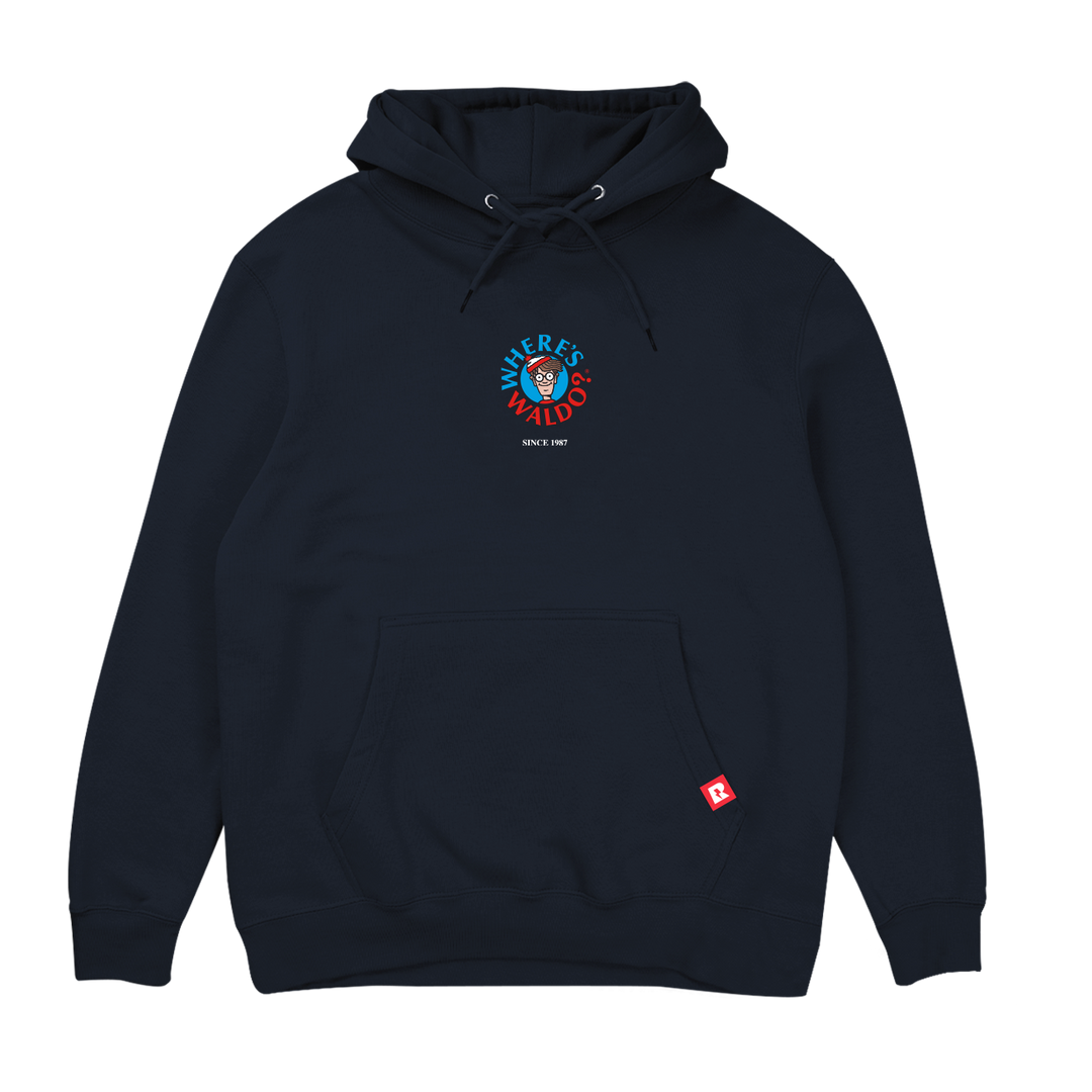 Where's Waldo Friends Hoodie - Navy