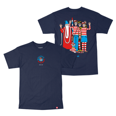 Where's Waldo Friends T-Shirt - Navy