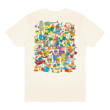 Richard Scarry Where's Goldbug T-shirt - Ivory