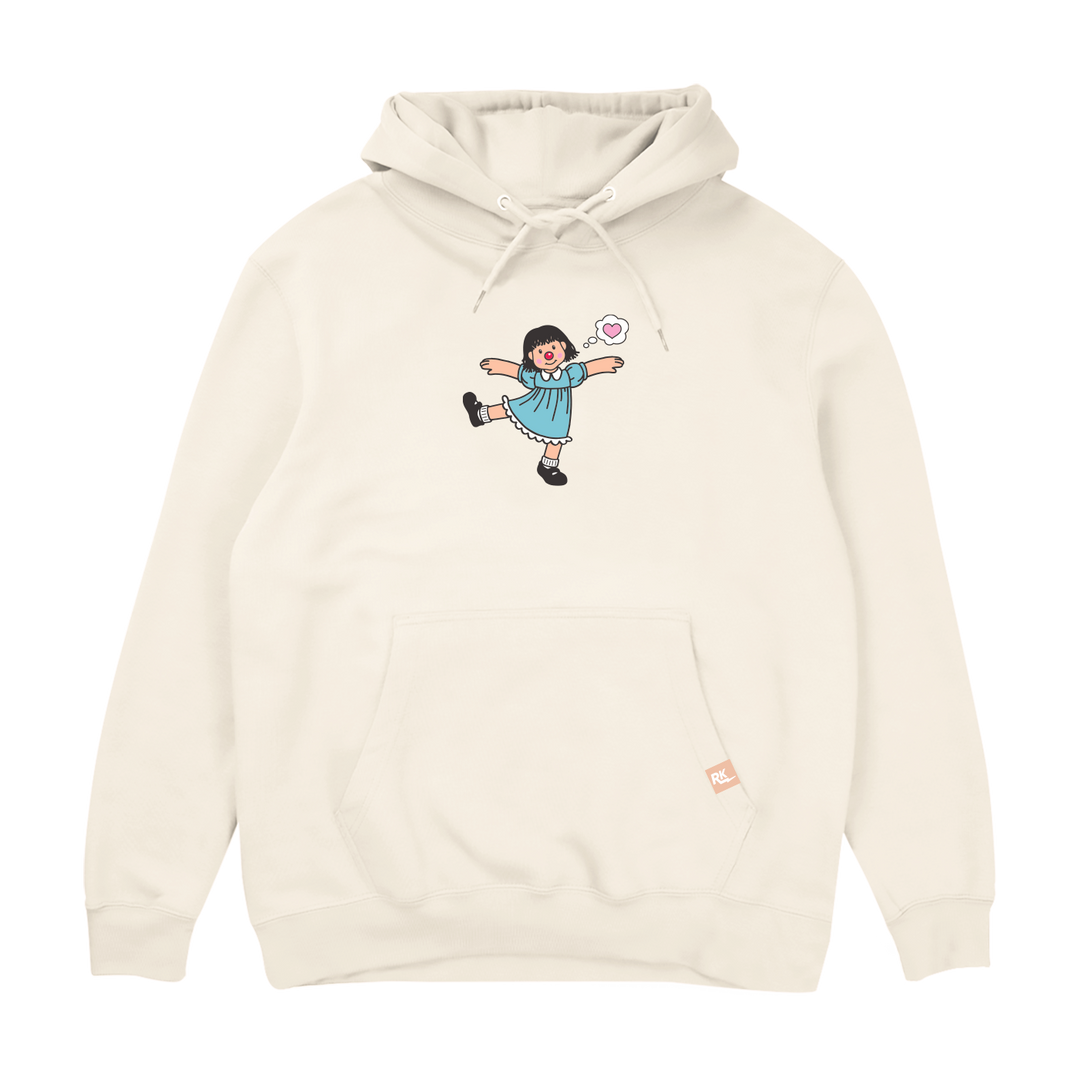 Big Comfy Couch Molly Hoodie Ivory Retrokid