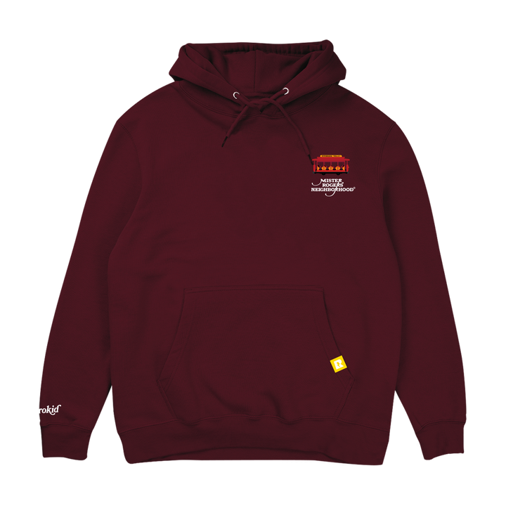 Mister Rogers' Neighborhood Be My Neighbor Hoodie - Burgundy