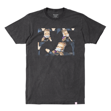 Mister Rogers' Neighborhood King Friday Vintage T-Shirt - Black