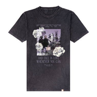 Practical Magic Fall In Love Whenever You Can Vintage T-Shirt - Cloud Black
