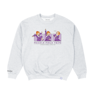 Magic School Bus Frizzle Crewneck - Heather Grey