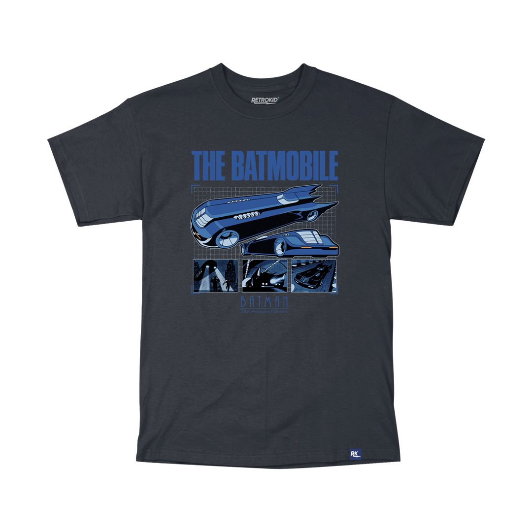 Batman The Animated Series Batmobile T-Shirt - Black