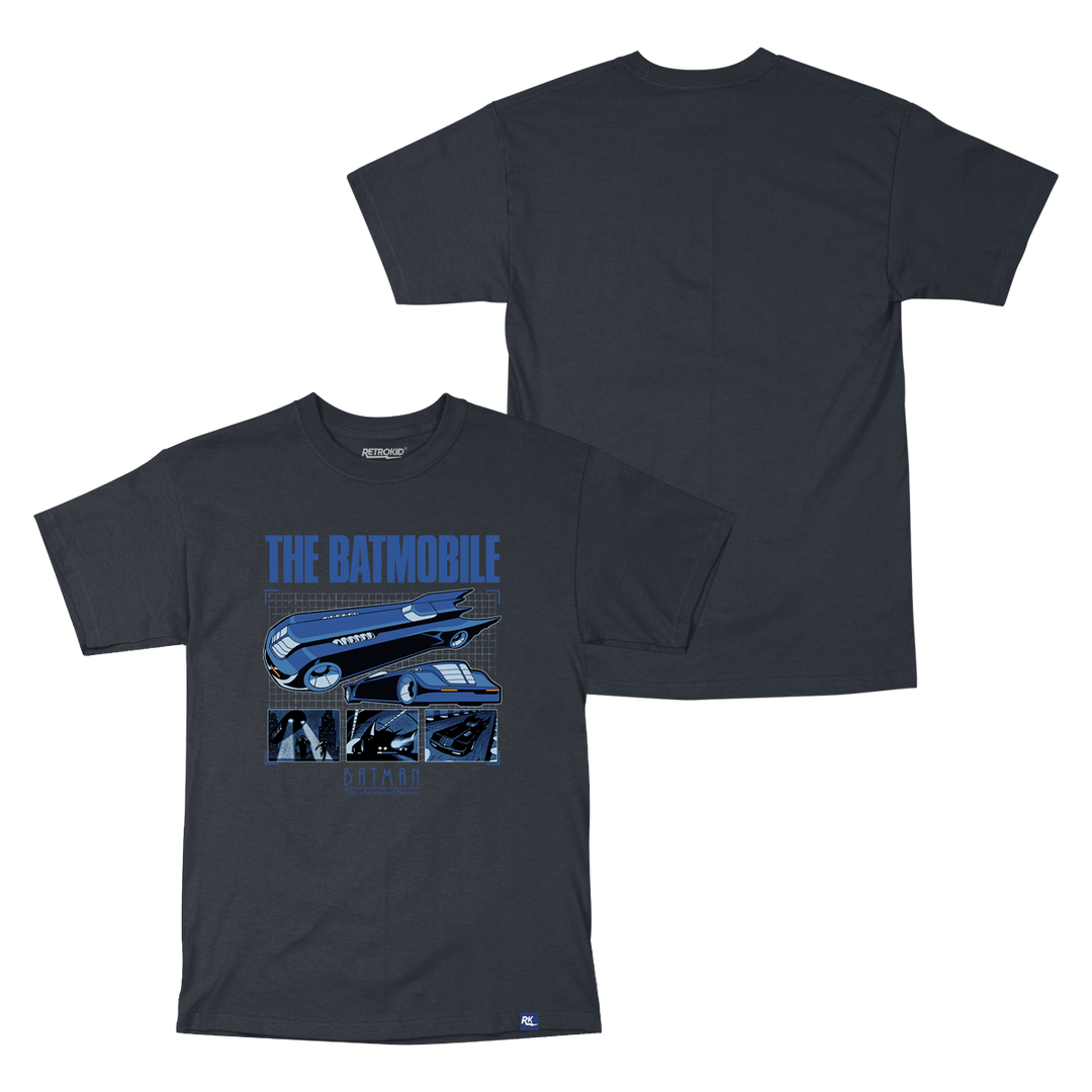 Batman The Animated Series Batmobile T-Shirt - Black