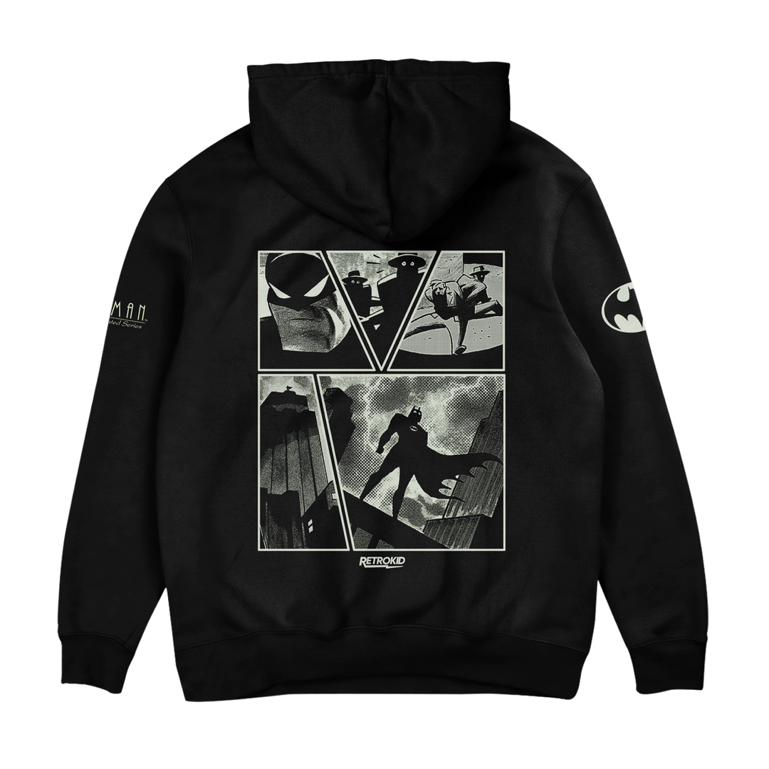 Batman The Animated Series Dark Hoodie Black