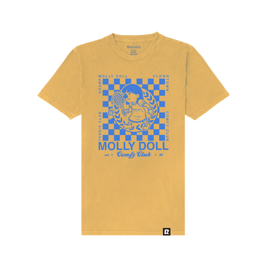 Big Comfy Couch Comfy Club T-shirt - Vintage Mustard