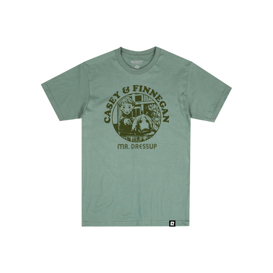 CBC Mr.Dressup Casey & Finnegan T-Shirt - Green