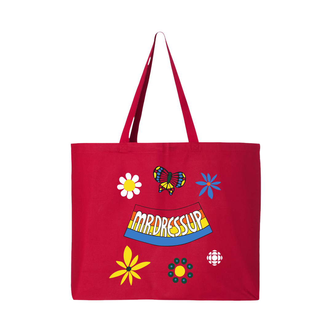 CBC Mr. Dressup Tickle Trunk Tote Bag - Red