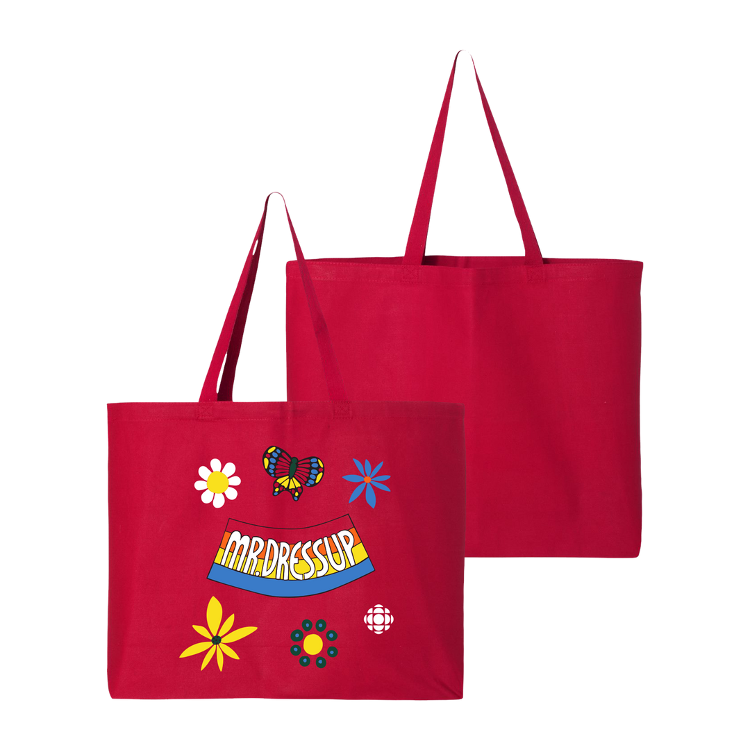 CBC Mr. Dressup Tickle Trunk Tote Bag - Red