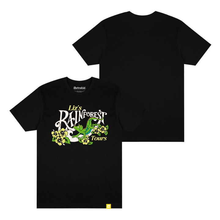 Magic School Bus Liz Tour T-Shirt - Black