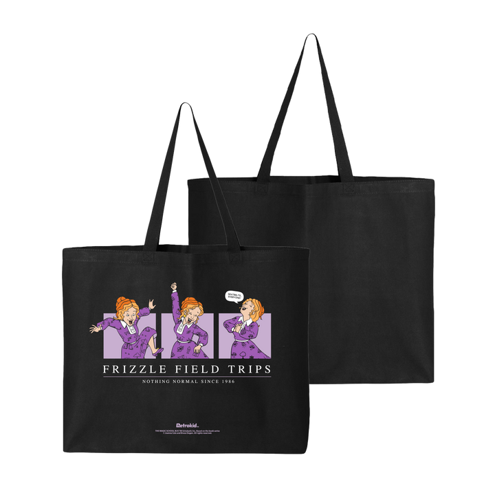 Magic School Bus Field Trip Tote Bag  - Black