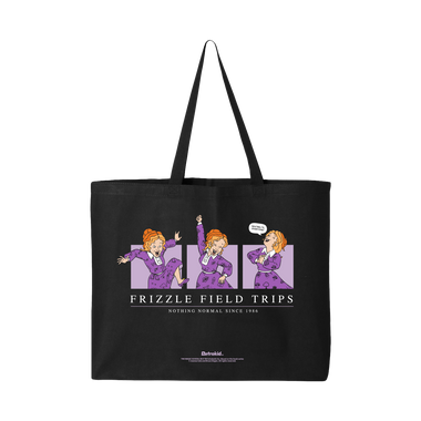 Magic School Bus Field Trip Tote Bag  - Black