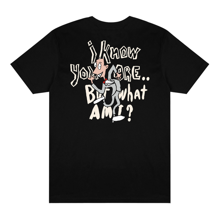 Pee-wee's Playhouse What Am I T-Shirt - Black