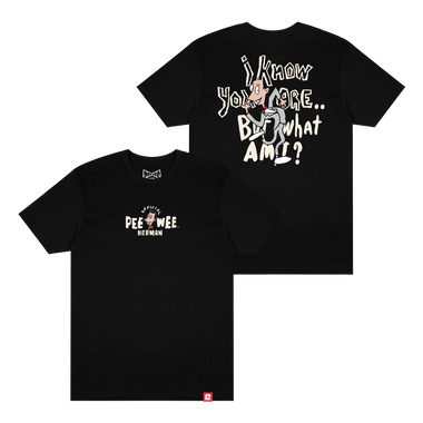 Pee-wee's Playhouse What Am I T-Shirt - Black