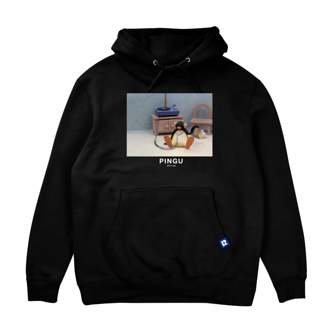 Pingu Chill Hoodie - Black