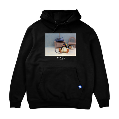 Pingu Chill Hoodie - Black