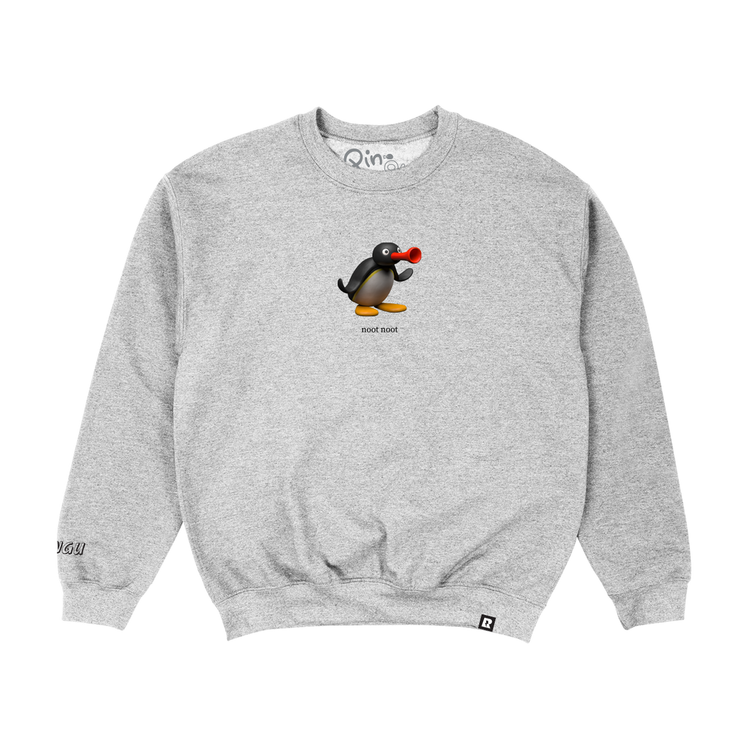 Pingu Noot Noot Crewneck - Grey