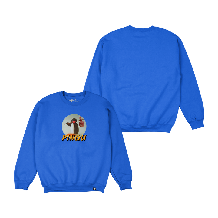 Pingu Logo Crewneck - Royal