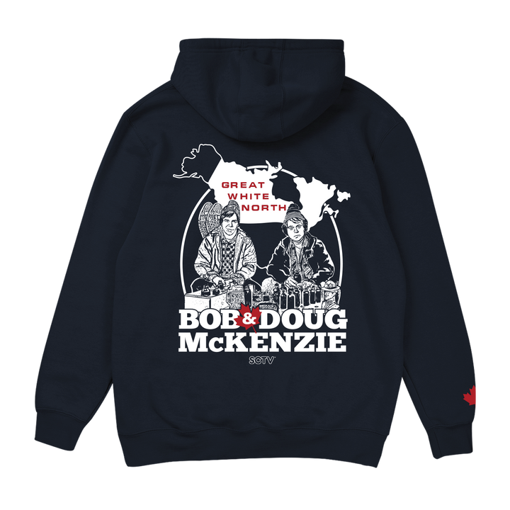 SCTV Bob & Doug Hoser Hoodie - Navy