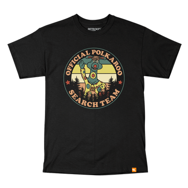 TVO Polkaroo Search Team Tee - Black