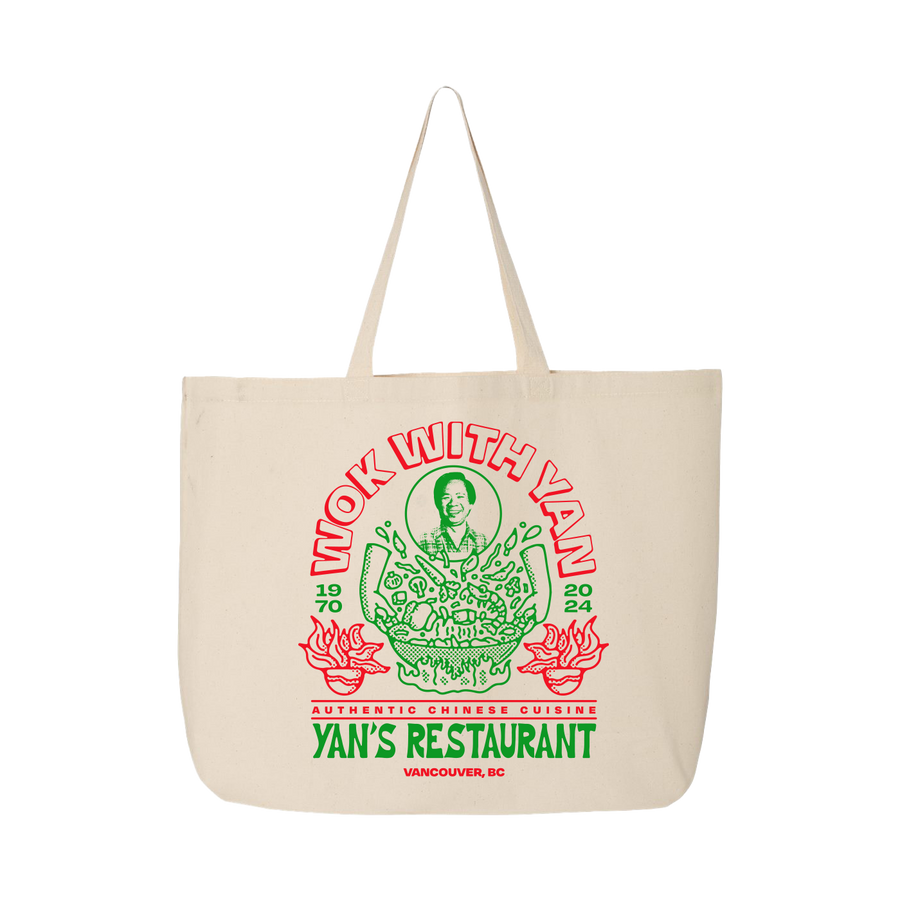 Wok With Yan Stephen Yan Restaurant boringfriends Yan's Restaurant Takeout Tote Bag