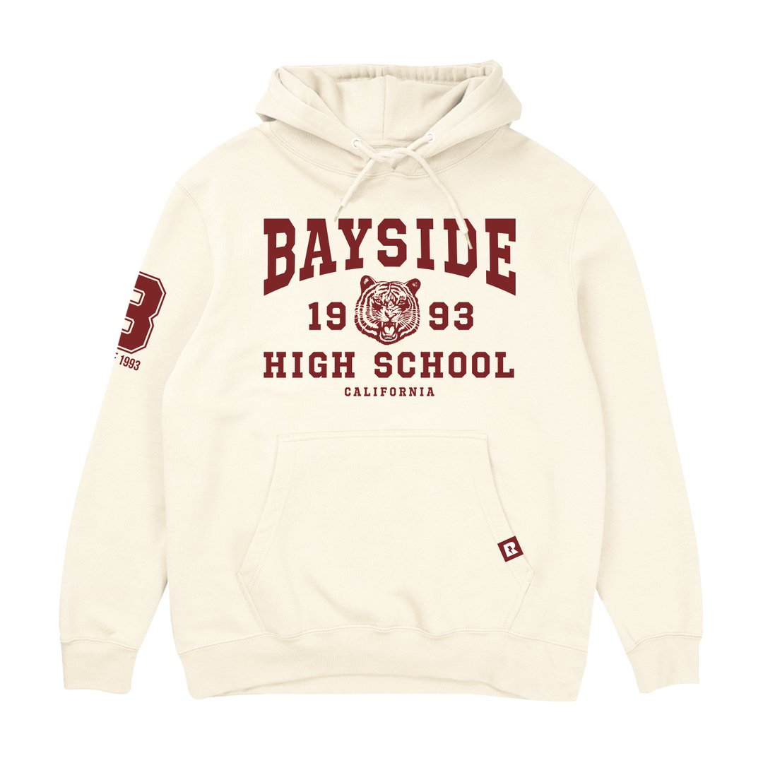 Saved by the Bell Bayside Alumni Hoodie - Bone