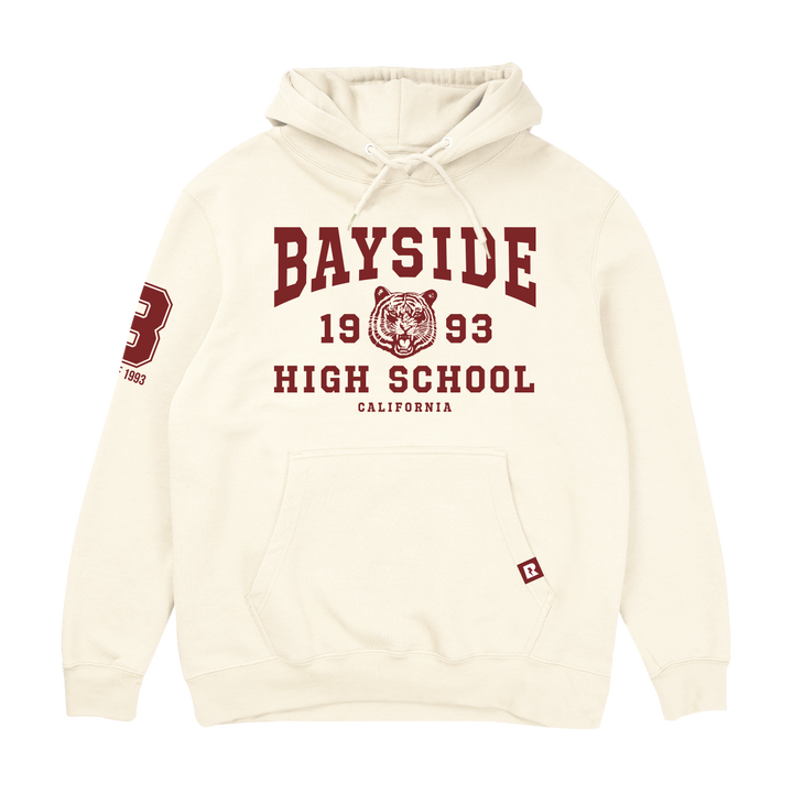 Saved by the Bell Bayside Alumni Hoodie - Bone