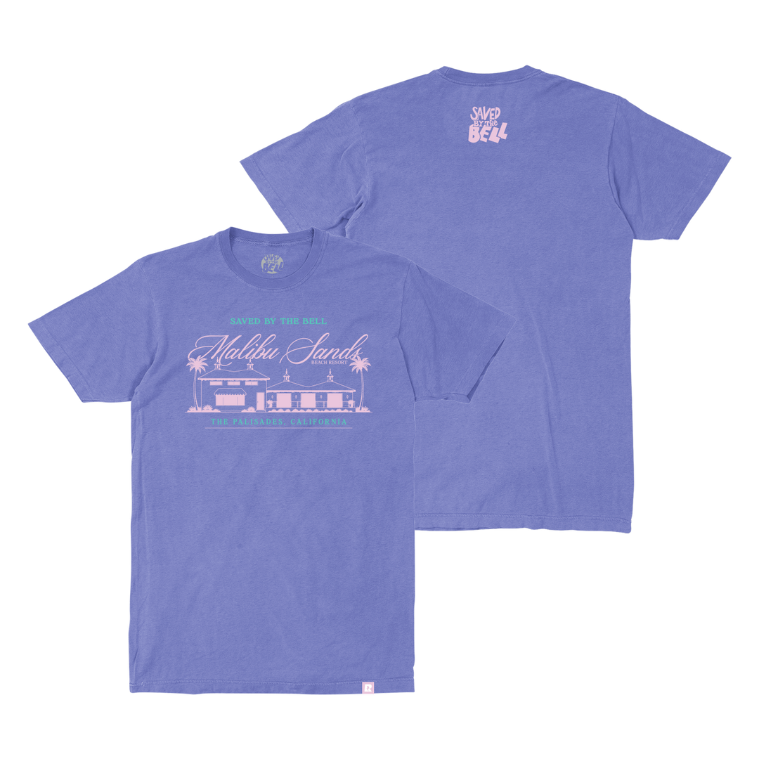 Saved by the Bell Malibu Sands T-Shirt - Periwinkle