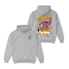Flintstones Dino Hoodie - Heather Grey
