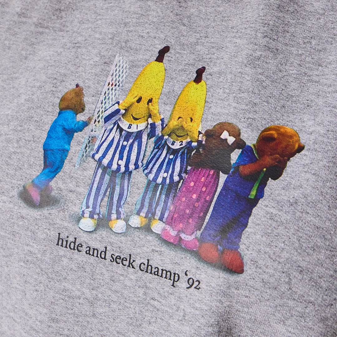 Bananas in Pyjamas Hide and Seek Crewneck - Grey