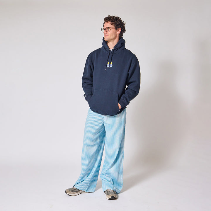 Bananas In Pyjamas Embroidered Hoodie - Navy