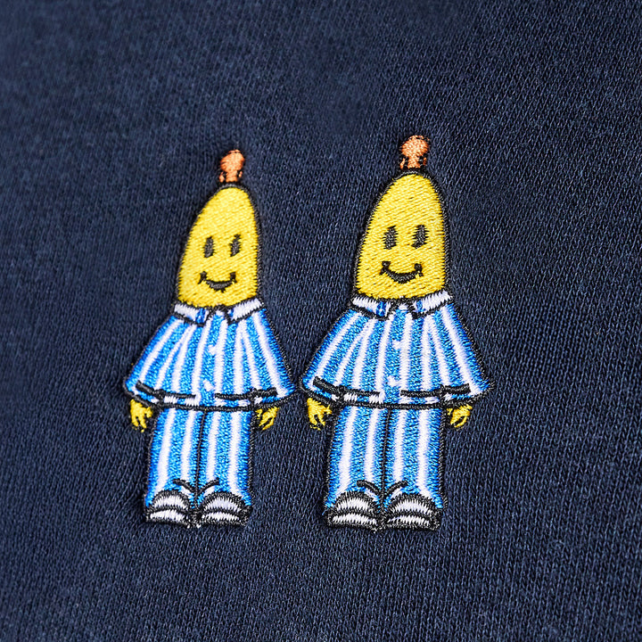 Bananas In Pyjamas Embroidered Hoodie - Navy