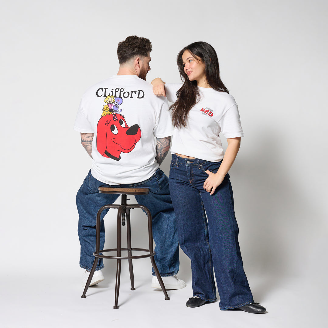 Clifford The Big Red Dog & Friends T-Shirt - White
