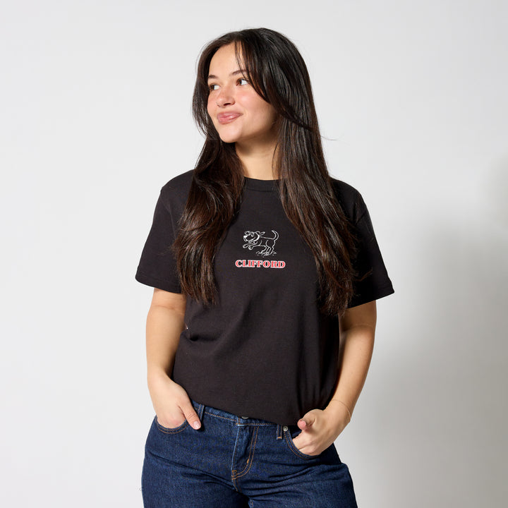 Clifford The Big Red Dog T-Shirt - Black