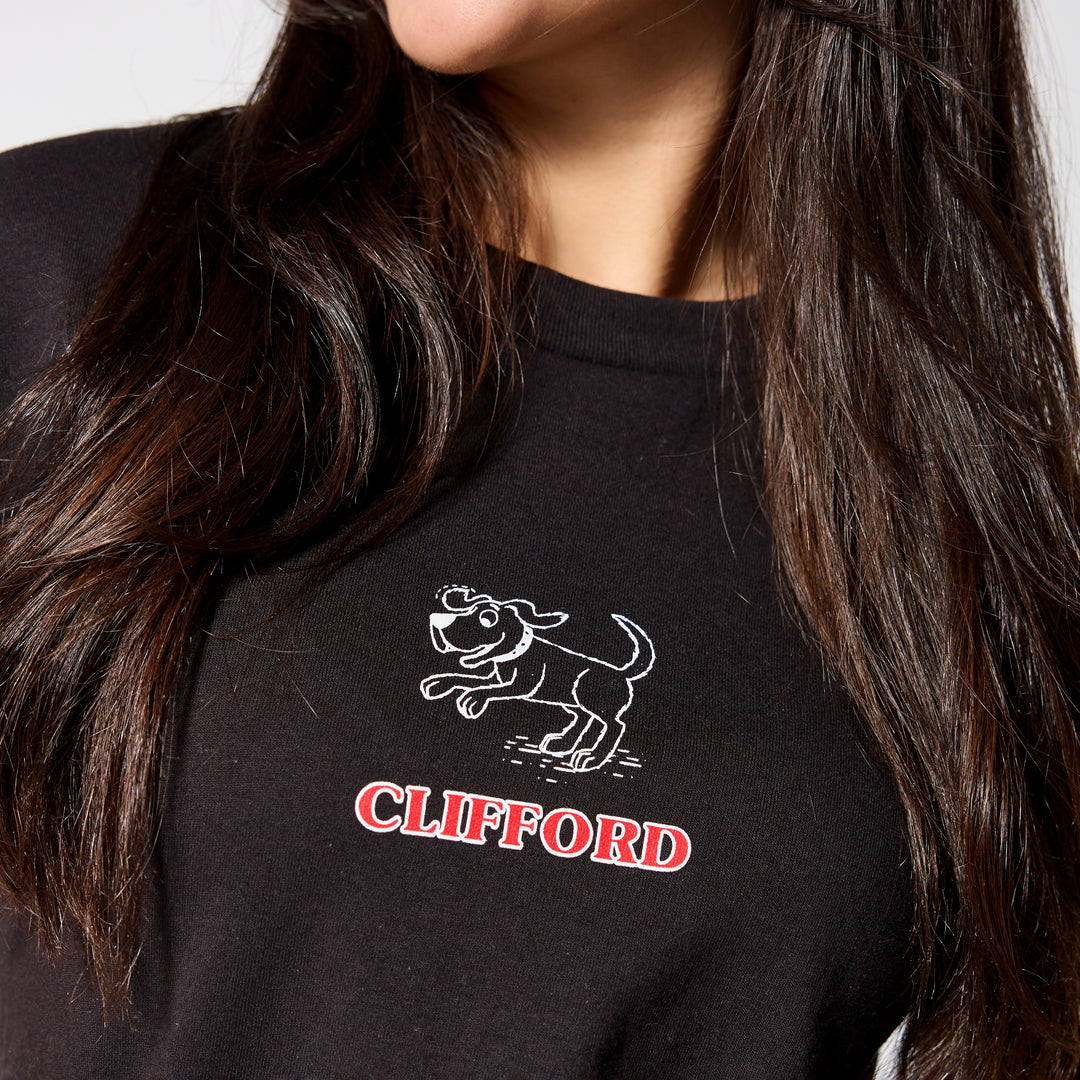 Clifford The Big Red Dog T-Shirt - Black
