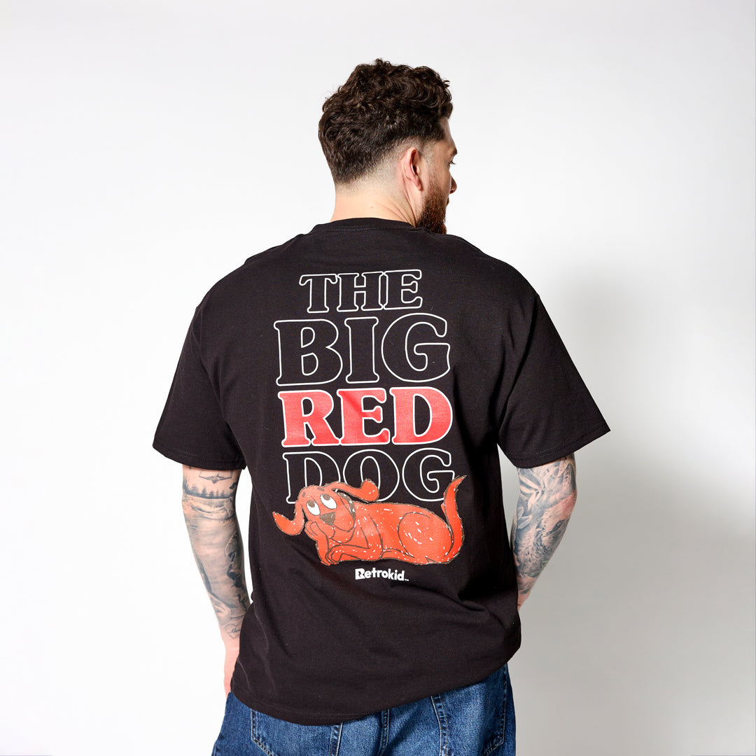 Clifford The Big Red Dog T-Shirt - Black