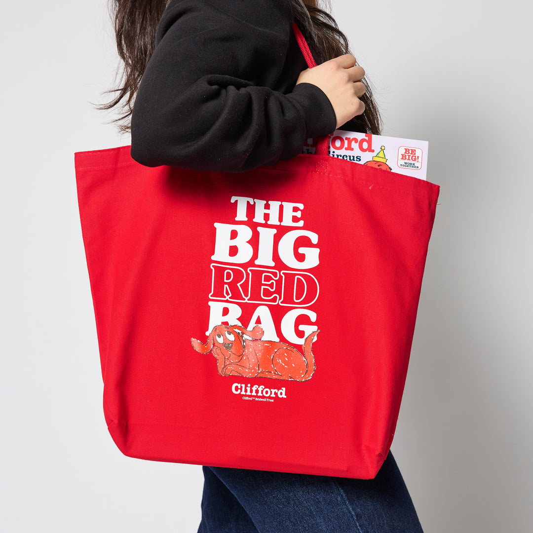 Clifford The Big Red Dog Tote - Red