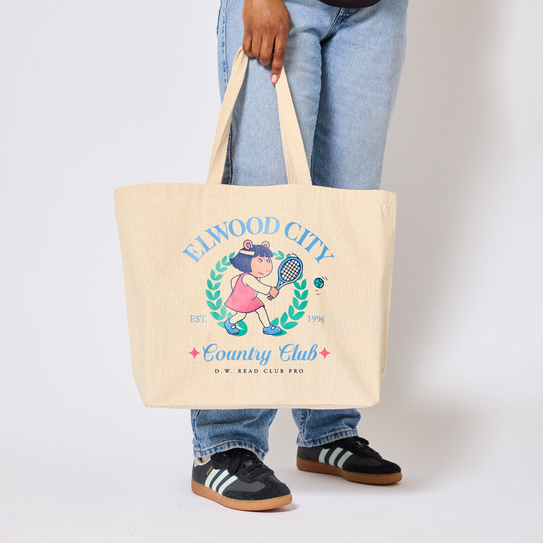 Arthur Elwood City Country Club Tote - Ivory
