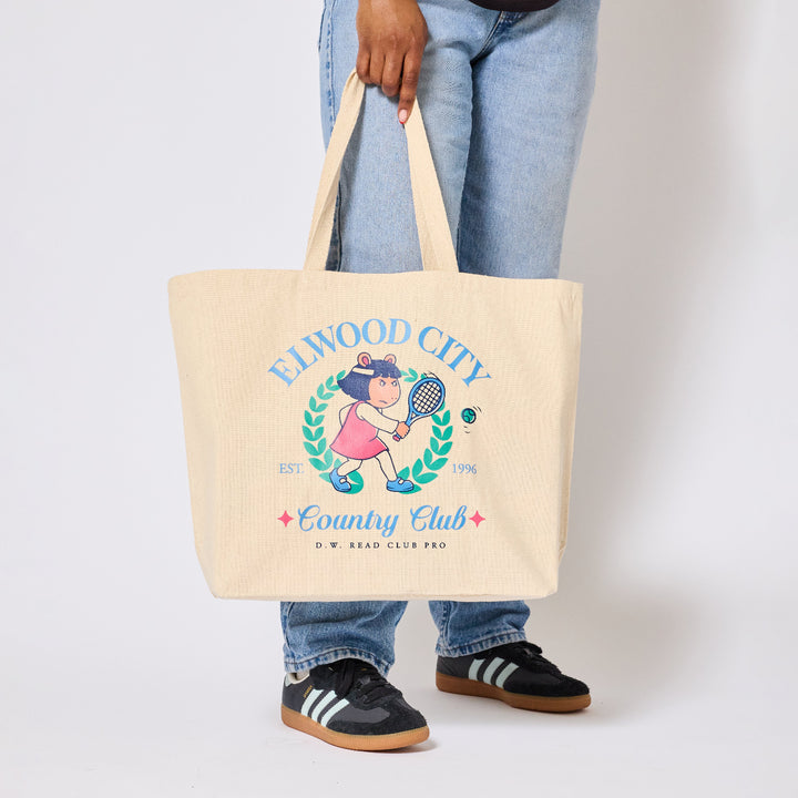 Arthur Elwood City Country Club Tote - Ivory