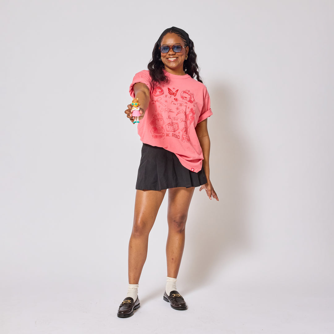 Arthur D.W. Read Not Going T-Shirt - Watermelon