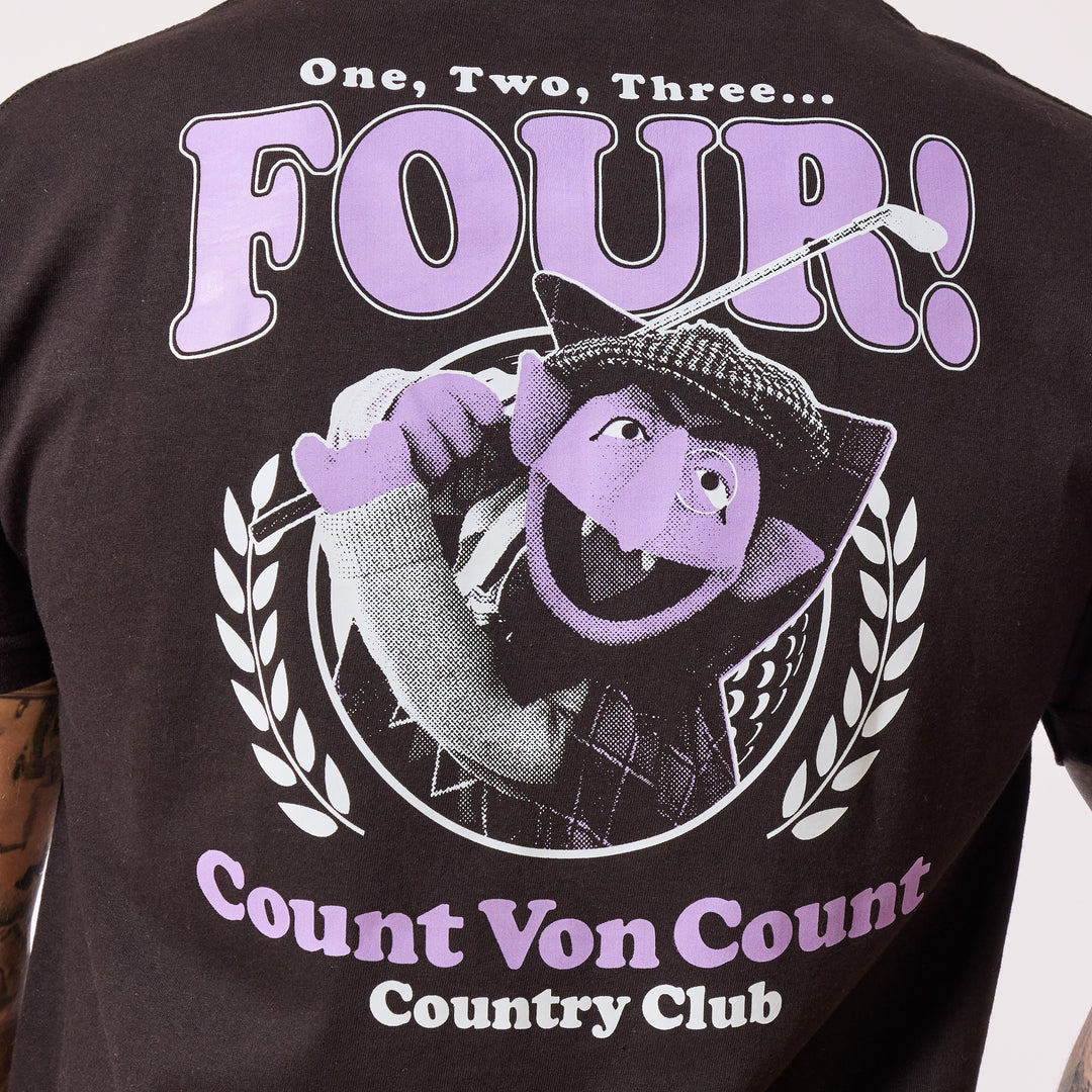Sesame Street Count-ry Club T-shirt - Black
