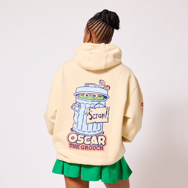 Sesame Street BFF Hoodie - Ivory