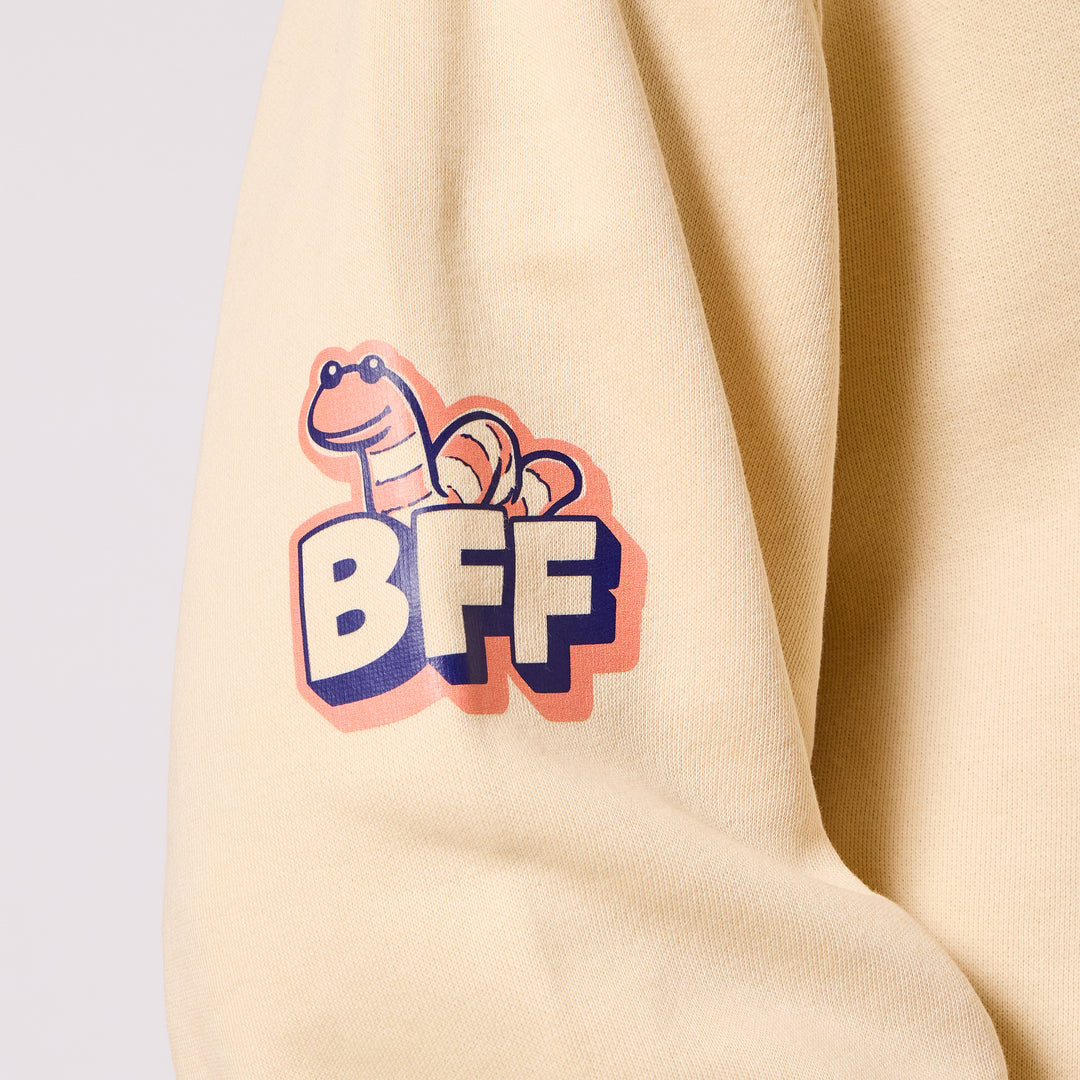 Sesame Street BFF Hoodie - Ivory