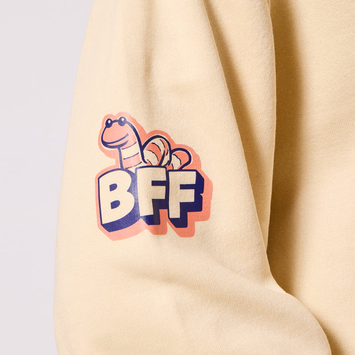 Sesame Street BFF Hoodie - Ivory