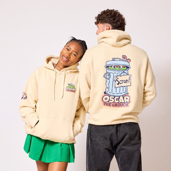 Sesame Street BFF Hoodie - Ivory