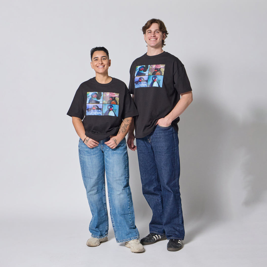 Pingu Moods T-Shirt - Black